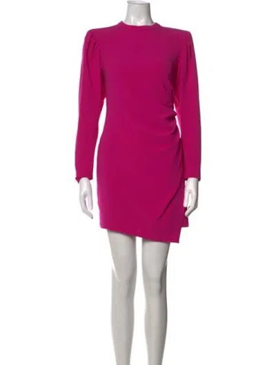 Pre-owned A.l.c Crew Neck Mini Dress W/ Tags In Pink