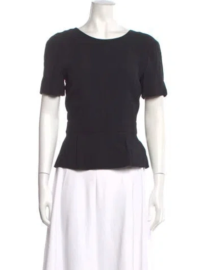 Pre-owned A.l.c Crew Neck Short Sleeve Top In Gray