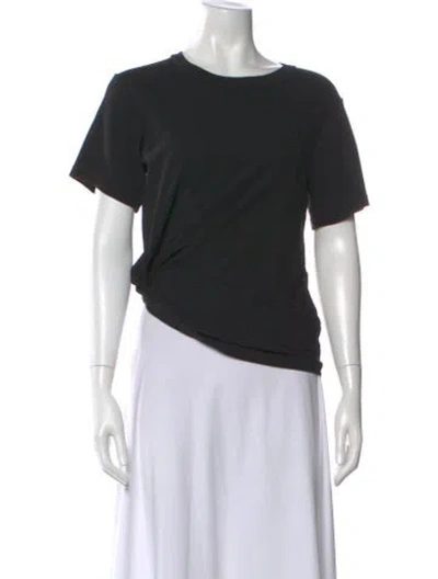 Pre-owned A.l.c Crew Neck Short Sleeve T-shirt In Black