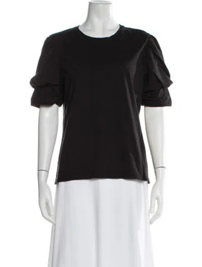 Pre-owned A.l.c Crew Neck Short Sleeve T-shirt In Black