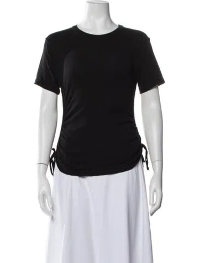 Pre-owned A.l.c Crew Neck Short Sleeve T-shirt In Black