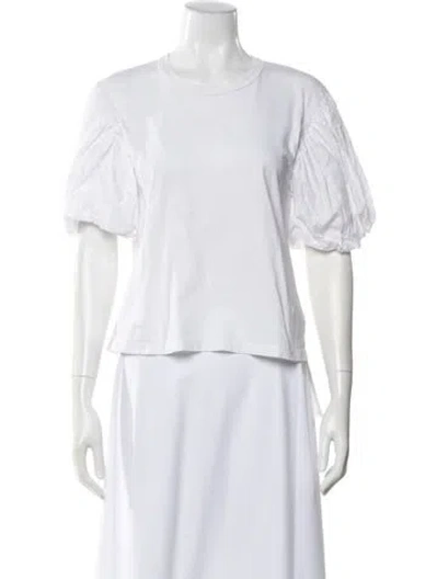 Pre-owned A.l.c Crew Neck Short Sleeve T-shirt In Neutral