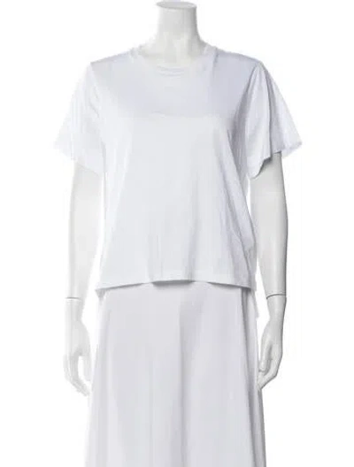 Pre-owned A.l.c Crew Neck Short Sleeve T-shirt W/ Tags In White
