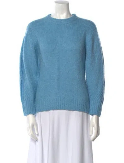 Pre-owned A.l.c Crew Neck Sweater In Blue