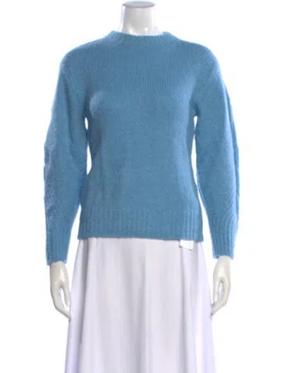 Pre-owned A.l.c Crew Neck Sweater In Blue