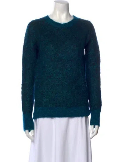 Pre-owned A.l.c Crew Neck Sweater In Blue