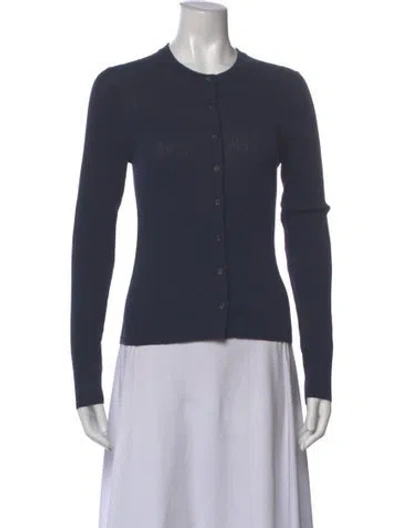 Pre-owned A.l.c Crew Neck Sweater In Blue