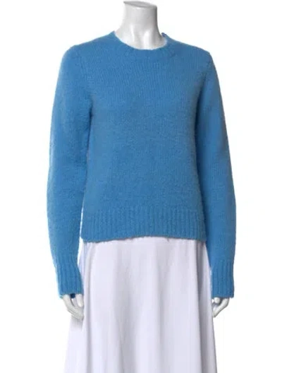 Pre-owned A.l.c Crew Neck Sweater In Blue