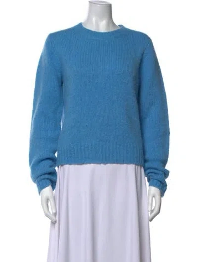 Pre-owned A.l.c Crew Neck Sweater In Blue