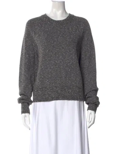 Pre-owned A.l.c Crew Neck Sweater In Gray