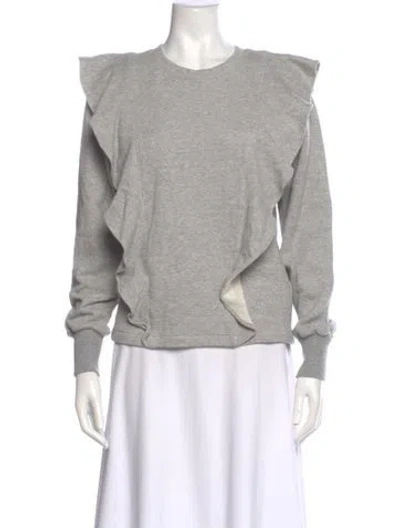 Pre-owned A.l.c Crew Neck Sweater In Gray
