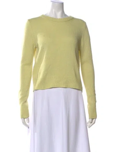 Pre-owned A.l.c Crew Neck Sweater In Green