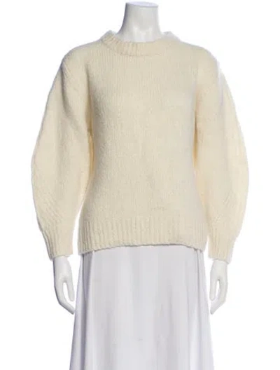 Pre-owned A.l.c Crew Neck Sweater In Neutral