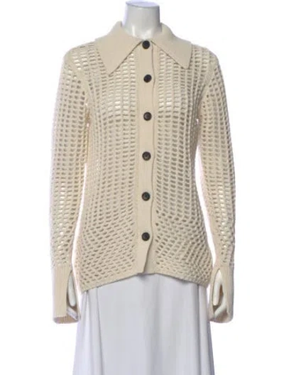 Pre-owned A.l.c Crew Neck Sweater In Neutral