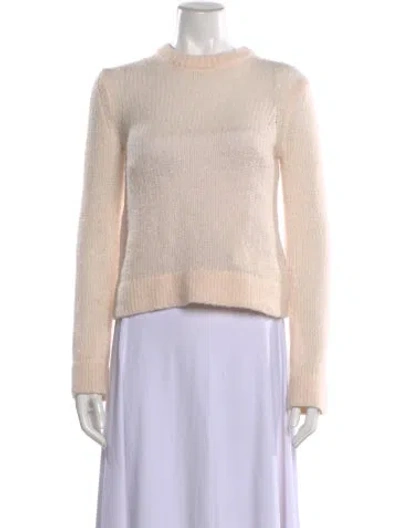 Pre-owned A.l.c Crew Neck Sweater In Neutral