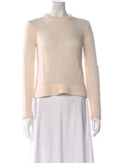 Pre-owned A.l.c Crew Neck Sweater In Neutral