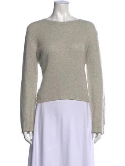 Pre-owned A.l.c Crew Neck Sweater In Neutral