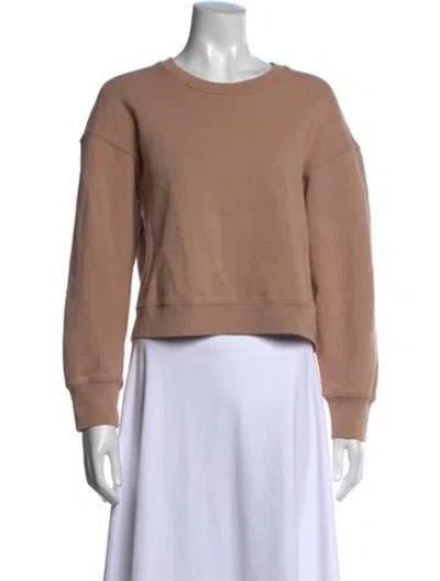 Pre-owned A.l.c Crew Neck Sweater In Neutral