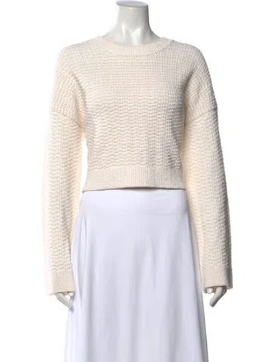 Pre-owned A.l.c Crew Neck Sweater In Neutrals