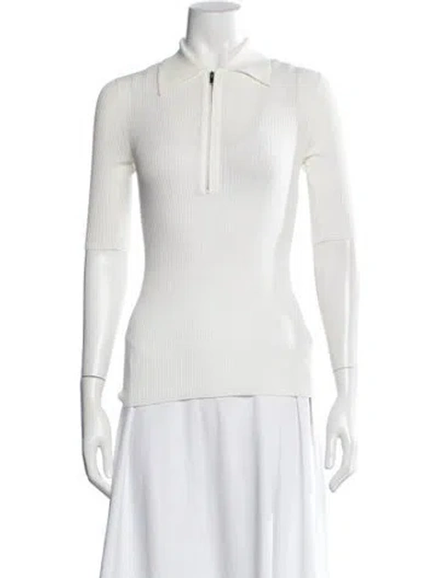 Pre-owned A.l.c Crew Neck Sweater In Neutrals