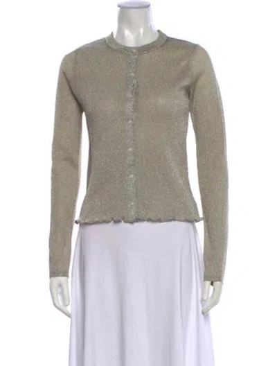 Pre-owned A.l.c Crew Neck Sweater In Neutrals