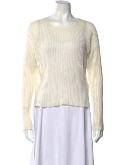 Pre-owned A.l.c Crew Neck Sweater In Neutrals