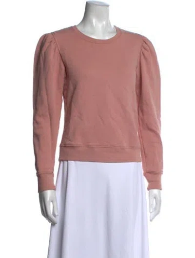 Pre-owned A.l.c Crew Neck Sweater In Pink