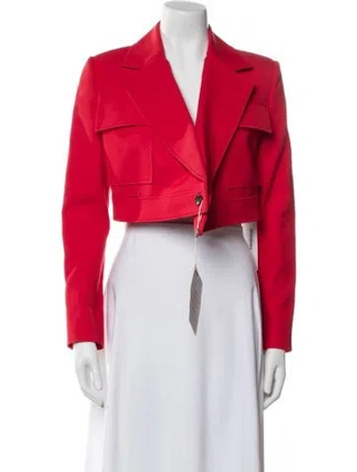 Pre-owned A.l.c Cropped Jacket W/ Tags In Red