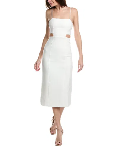 A.l.c . Dalton Midi Dress In White