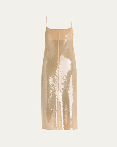 A.L.C DANIELLE SEQUINED MIDI DRESS
