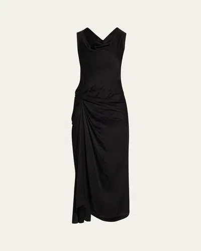 A.l.c Dara Sleeveless Satin Midi Dress