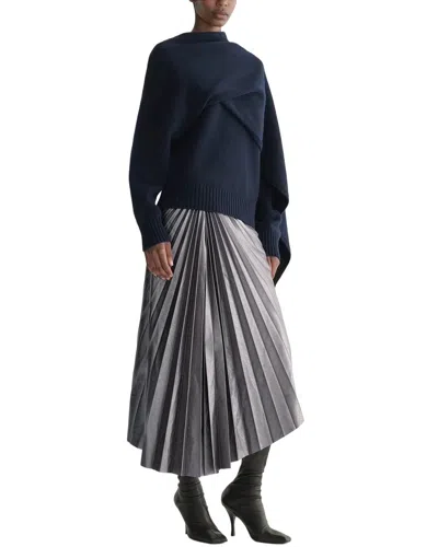 A.l.c . Davin Wool Sweater In Blue
