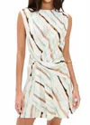 A.l.c Delia Dress In Mint Multi In Multi
