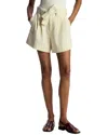 A.l.c Dempsey Pinstripe Shorts In Neutral