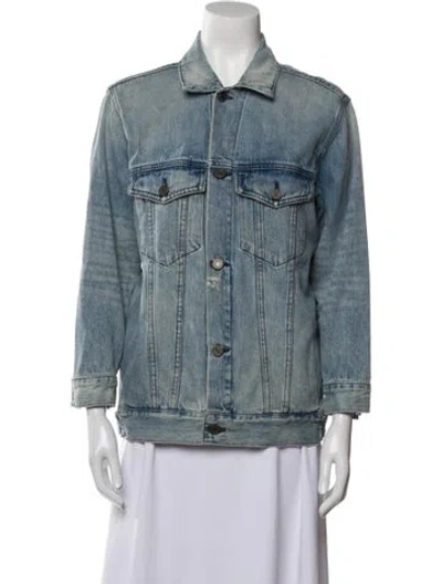 Pre-owned A.l.c Denim Jacket In Blue