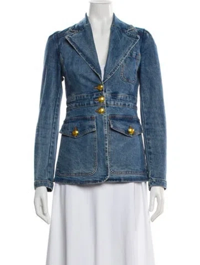 Pre-owned A.l.c Denim Jacket In Blue