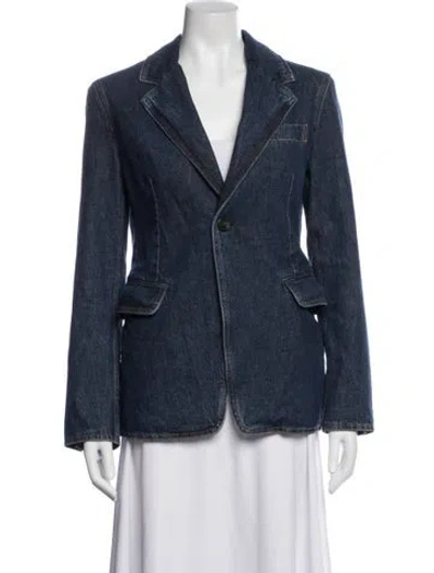 Pre-owned A.l.c Denim Jacket In Blue