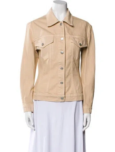 Pre-owned A.l.c Denim Jacket In Neutral