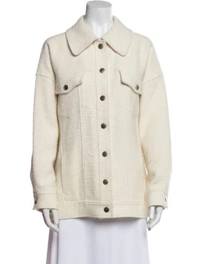 Pre-owned A.l.c Denim Jacket In Neutral