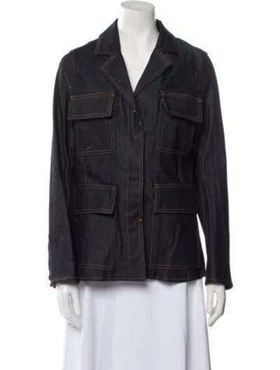 Pre-owned A.l.c Denim Jacket W/ Tags In Blue