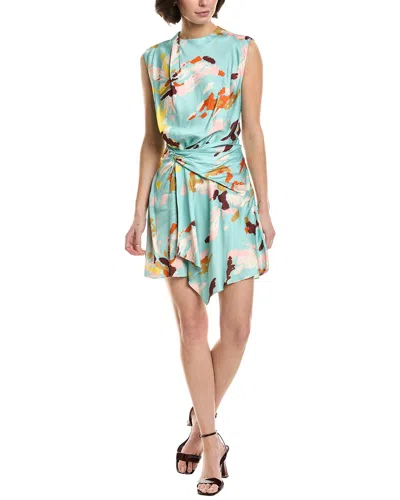 A.l.c A. L.c. Dion Mini Dress In Blue