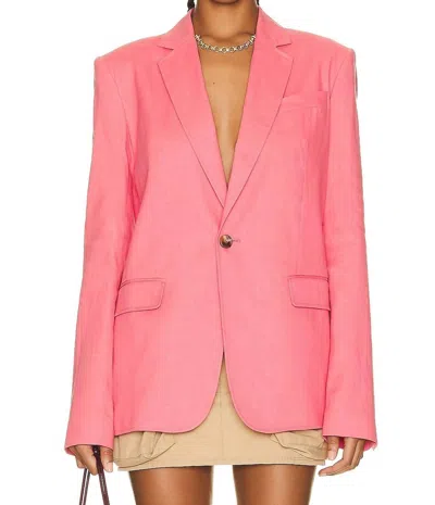 A.l.c Donovan Jacket In Dark Grapefruit