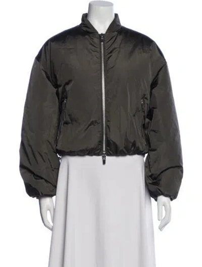 Pre-owned A.l.c Down Jacket In Green