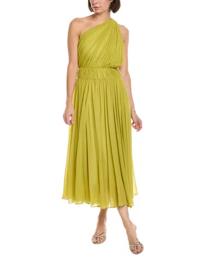 A.l.c A. L.c. Drew Silk Midi Dress In Multi