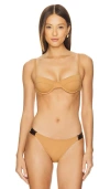 A.l.c A. L.c. Dylan Bikini Top Acacia In Acacia