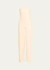 A.l.c Eden Strapless Jumpsuit In Villa