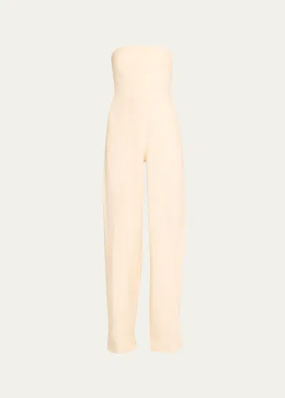 A.l.c Eden Strapless Jumpsuit In Villa