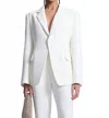 A.l.c Edie Blazer Jacket In Daikon In White