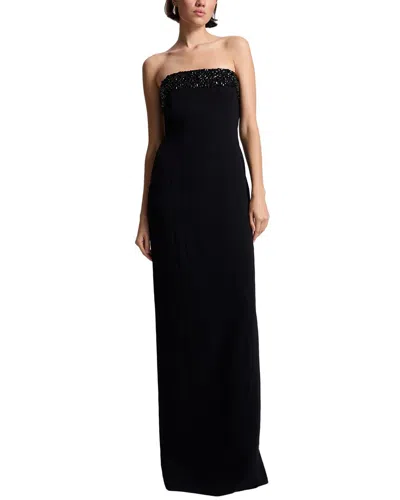 A.l.c Elizabeth Embellished Strapless Gown In Multi