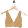 A.l.c . Ella Knit Bra Top In Brown